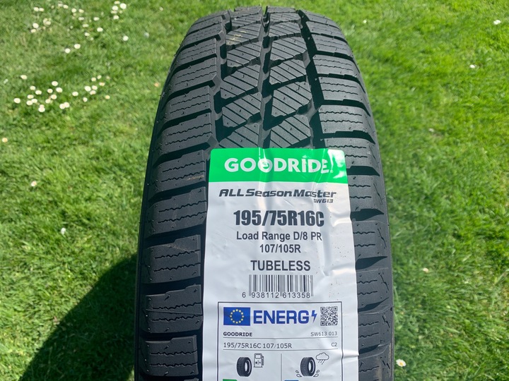 6x GOODRIDE SW613 195/75R16C 195/75/16C R16C Całoroczne VW CRAFTER