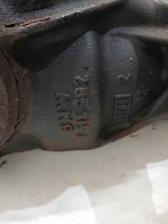 DIFFÉRENTIEL PONT DIFFÉRENTIEL BMW F30 N20B20B MANUEL 7599466 3.08