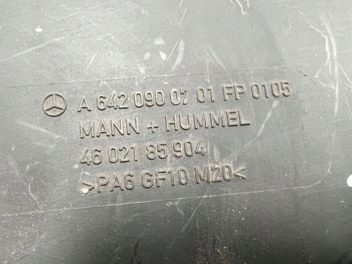 4602185904 CHÂSSIS FILTRE AIR 165 2007 MERCEDES-BENZ M (W164)