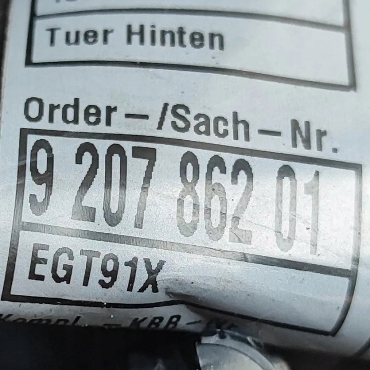 BMW X6 E71 9207862 FAISCEAU DE CÂBLES PORTES ARRIÈRE