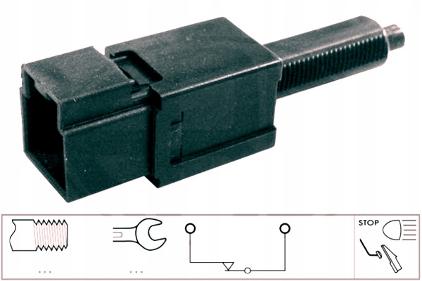 CONMUTADOR DE LUZ LUZ DE FRENADO NISSAN - RENAULT - ERA 