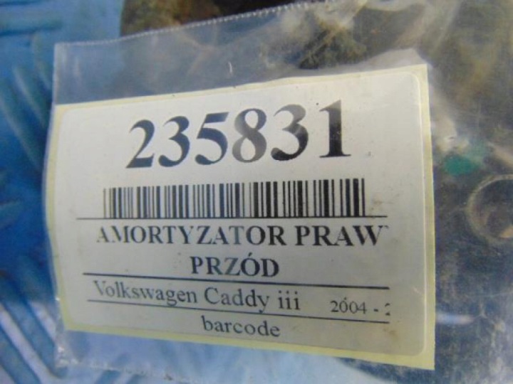 VOLKSWAGEN CADDY III LIFT 2.0TDI AMORTISSEUR DROIT AVANT 1T0413031HQ