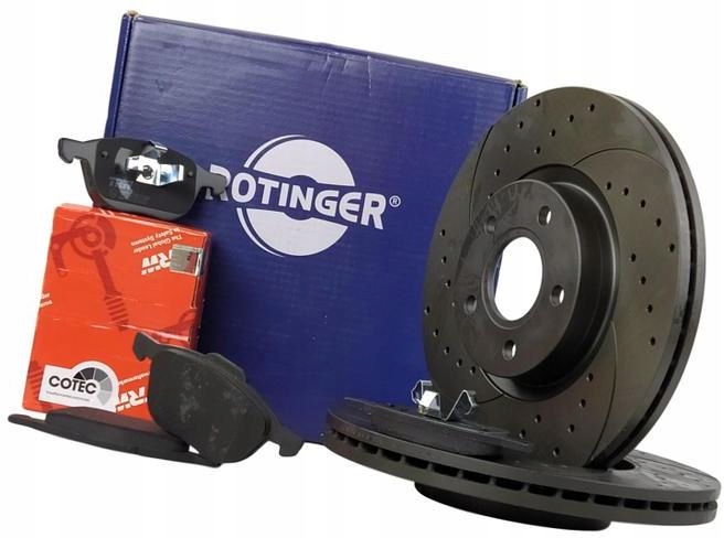 ROTINGER DISCOS + ZAPATAS PARTE DELANTERA FORD FOCUS MK2 300MM 