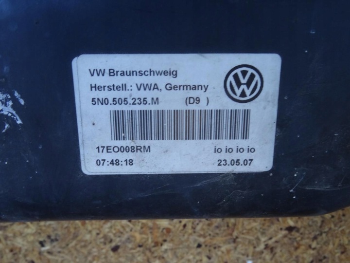 GOLF V AUDI TT 8J A3 8P CHÂSSIS ARRIÈRE ARRIÈRE BRAS DE SUSPENSION 5N0505235M