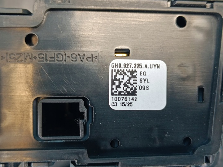 VW GOLF 8 LIFT VARIANT 1.5 TSI 2026 R CHÂSSIS POMMEAU DE VITESSE CHANGEMENTS VITESSE 5H1864263