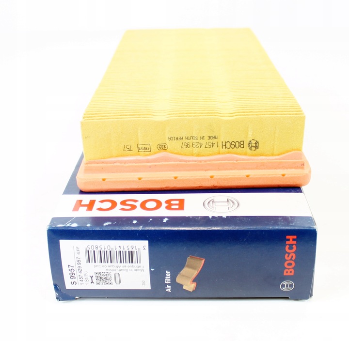 BOSCH FILTRO AIRE S9957 VW GOLF I, PASSAT B1 