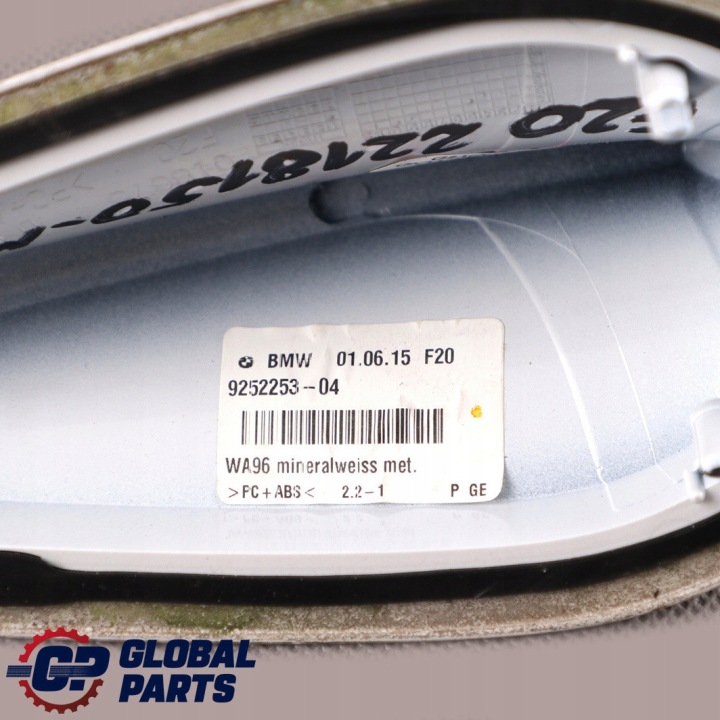 BMW F20 F21 F31 CHÂSSIS ANTENNES REQUIN MINERAL WHITE