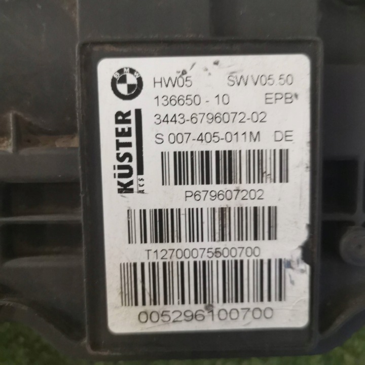 BMW X5 E70 MODULE CONTRÔLEUR FREINS MANUEL 6796072