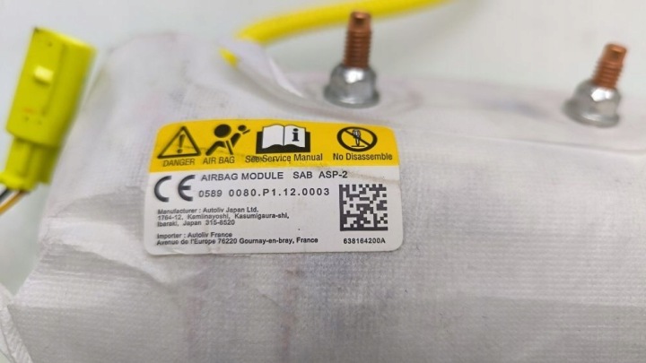 SUBARU FORESTER SK 2019 AVANT CÔTÉ GAUCHE COUSSIN SÉCURITÉ AIRBAG SIÈGES
