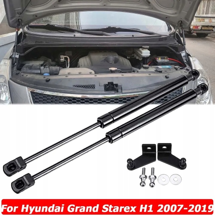 PARA HYUNDAI GRAND STAREX H1 2007-2019 FRONT ENGINE HOOD SHOCK RESTYLING S~70928 