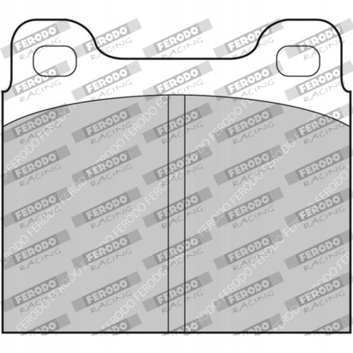 KLOCEK DE FRENADO KPL. FERODO FCP2Z 