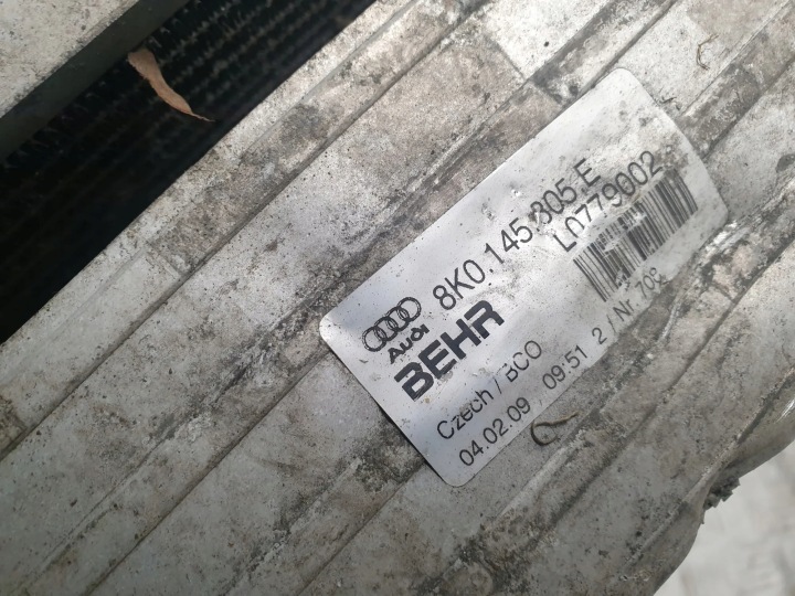 AUDI A4 8K B8 A5 RADIATEUR ÉCHANGEUR AIR-AIR 8K0145805E