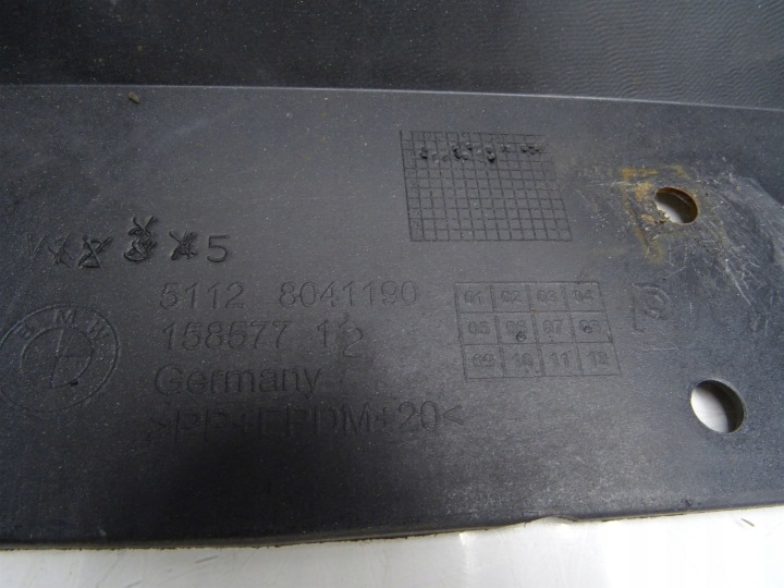 PARE-CHOCS ARRIÈRE ARRIÈRE MODULE A22 SPARKLING GRAPHITE 8041190 BMW E92 E93