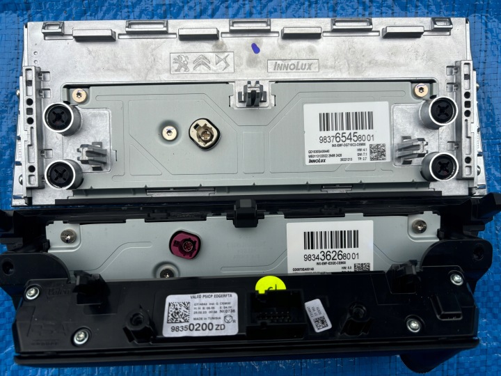 PEUGEOT 308 III T10 RADIO NAVIGATION WYSWIETLACZE FAISCEAU DE CÂBLES