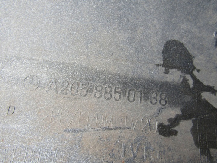 MERCEDES C W205 BERLINE PARE-CHOCS ARRIÈRE A2058850138
