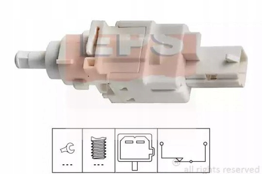 CONMUTADOR DE LUZ LUZ DE FRENADO FIAT 1-810-179 EPS 