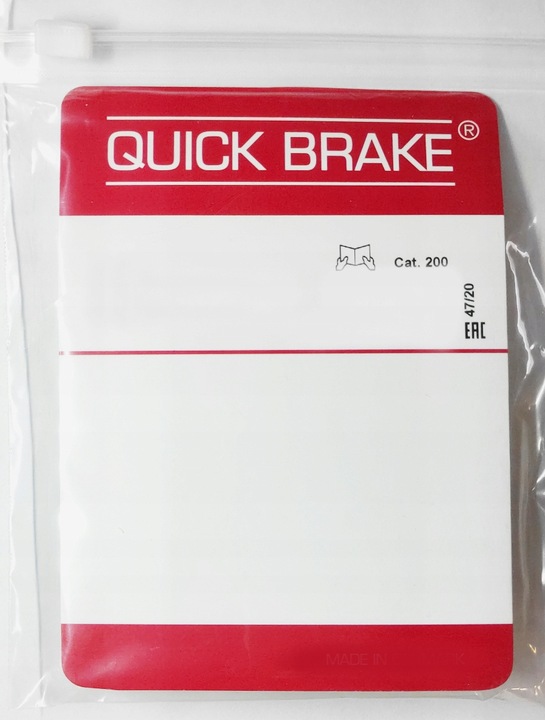 SENSOR WEARING PADS REAR WS 0266 A QUICK BRAKE photo 2 - milautoparts-fr.ukrlive.com