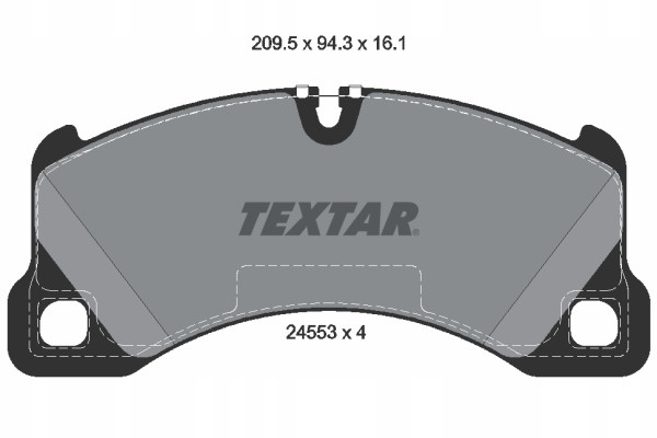 ZAPATAS DE FRENADO TEXTAR 2455301 