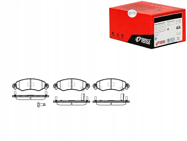 ZAPATAS DE FRENADO REMSA 4706835 4704578 4706748 160 