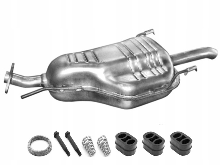 POLMOSTROW SILENCIEUX OPEL ZAFIRA 1.8-2.2 99-05 ARRIÈRE