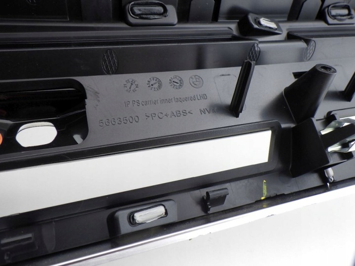 BMW X5 G05 LIFT LCI PIANO NOIR MOULURE DÉCORATIVE DÉCOR TABLEAU DE BORD SOUFFLANTES