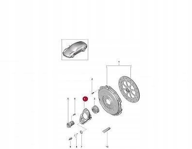 EMBRAYAGE FOURCHES PORSCHE 911 BOXSTER ORIGINE