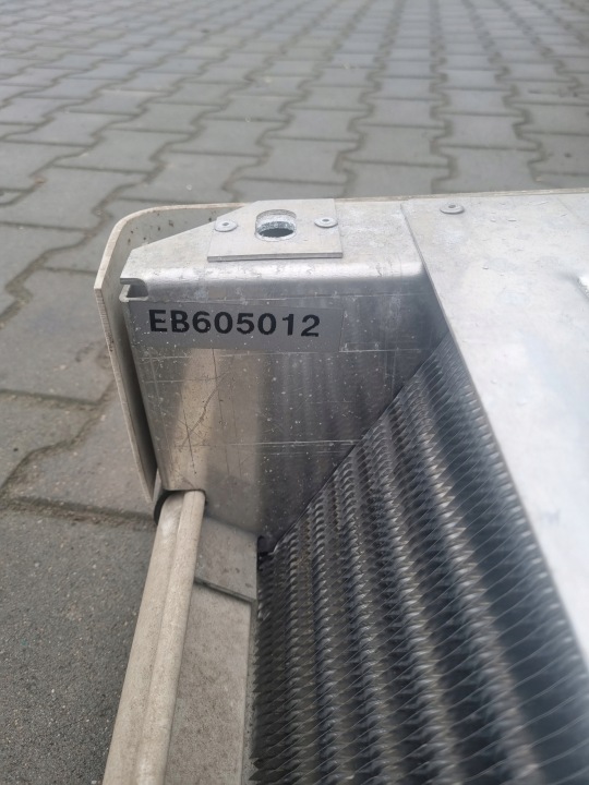 CONDUIT ÉVAPORATEUR AGRÉGAT CHLODNICZEGO CARRIER TRANSICOLD MTS1100-H