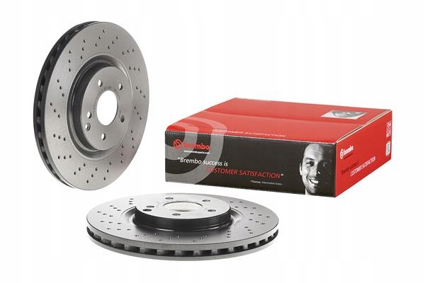 BREMBO TARCZE+KLOCKI P+T MERCEDES SLK R171 330MM