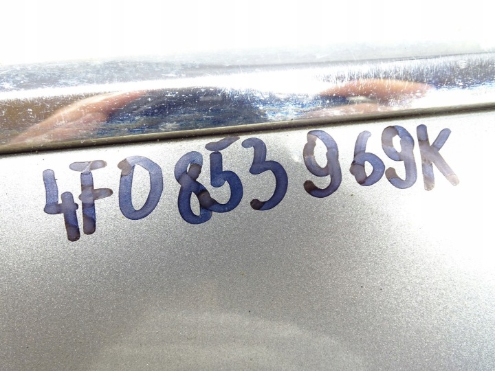 MOULURE PORTES GAUCHE ARRIÈRE AUDI A6 C6 LIFT CHROME 4F0853969K
