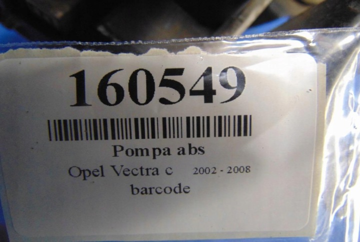 OPEL VECTRA C POMPE ABS 13509201