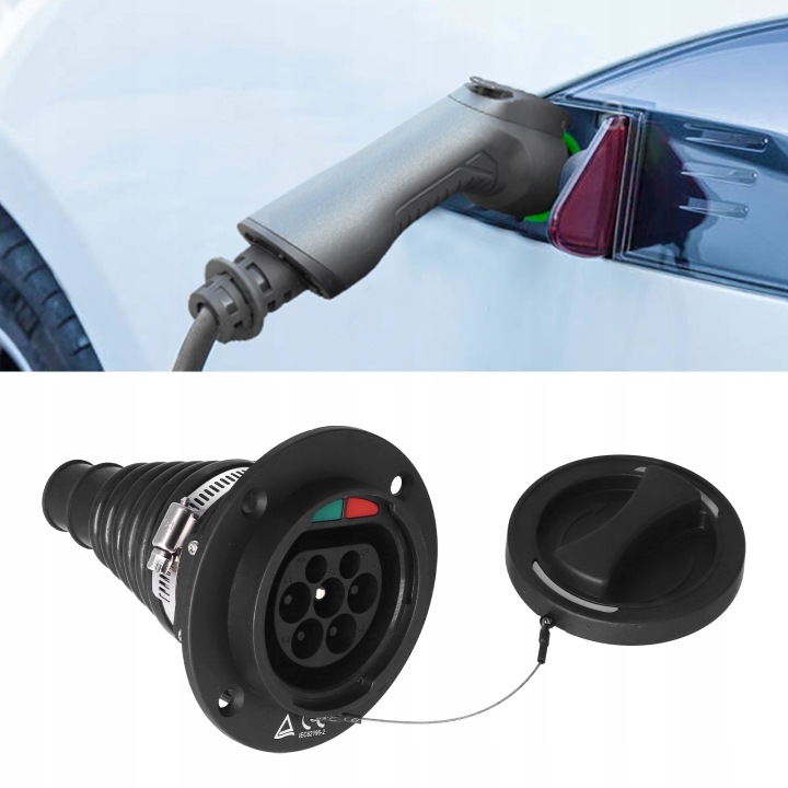 ADAPTATEUR PRISE LADOWANIA EV TYPE 2 TROJFAZOWE 480V 16A POJAZDOW ELEKTRYCZN