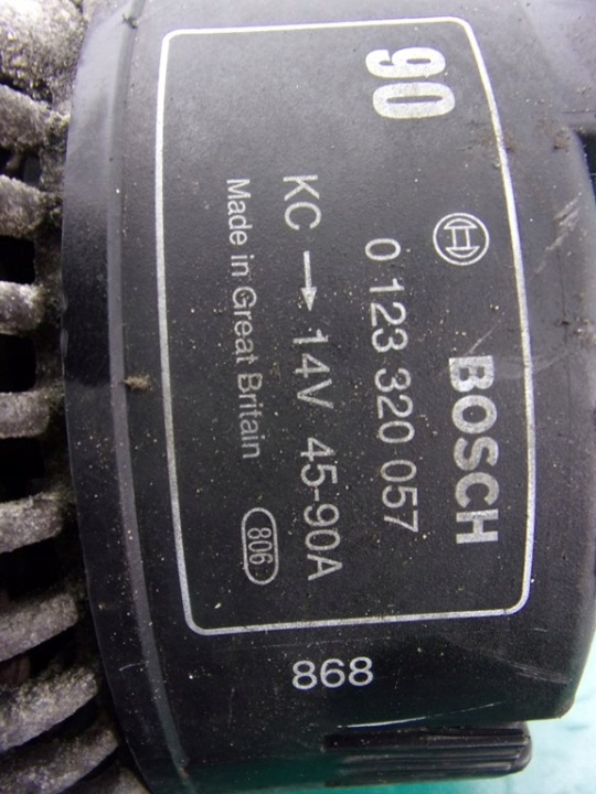 SAAB 9-03 2.0 TB ALTERNATEUR 0123320057