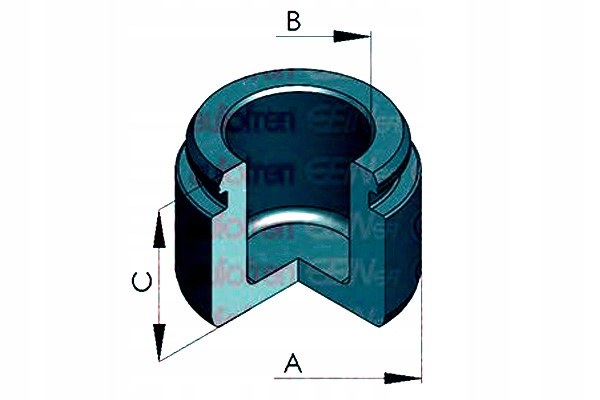AUTOFREN SEINSA D025367 PISTON ÉTRIER DE FREIN FREINS