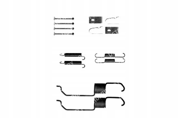 KIT RÉPARATION PLAQUETTES FREINS LY1294 DELPHI