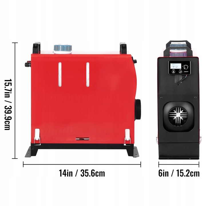 VEVOR CALEFACCIÓN POSTOJOWE CALENTADOR 12V 8KW 