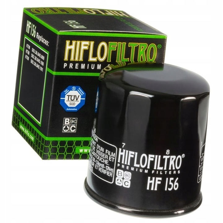 FILTRAS ALYVOS HIFLO HF156 HF 156 KTM DUKE 620 SXC SMC EGS RALLY 660 LC4 nuotrauka 1