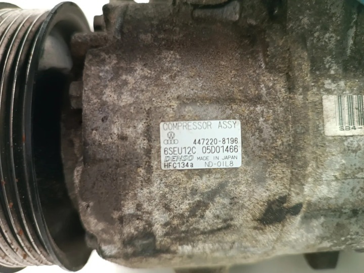 AUDI A2 COMPRESSEUR DE CLIMATISATION CLIMATISATION A/C 1.6 FSI ESSENCE 447220-8196