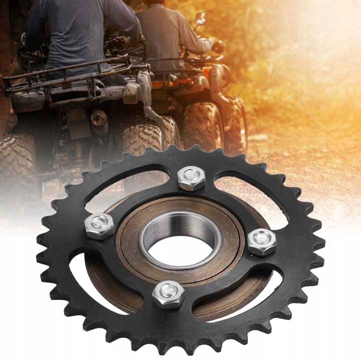 34T 420 CHAINRING VERS ÉLECTRIQUE TROJKOLOWCA ATV VOLANT D'INERTIE ENGRENAGE BEZZEBNA
