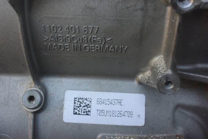 BOÎTE DE VITESSES JEEP WRANGLER JL 2.0 T 4XE 8P75PH HYBRIDE 68364632BA