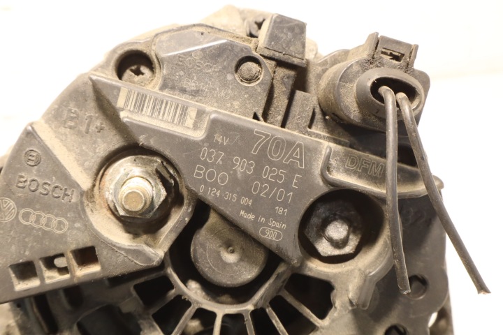 ALTERNATEUR AUDI A3 8L 1.6