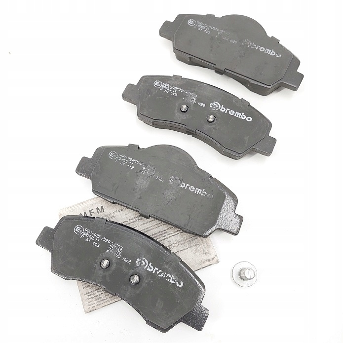 BREMBO BREMBO DROIT 61 113 KIT PLAQUETTES FREINS FREINS DISQUE