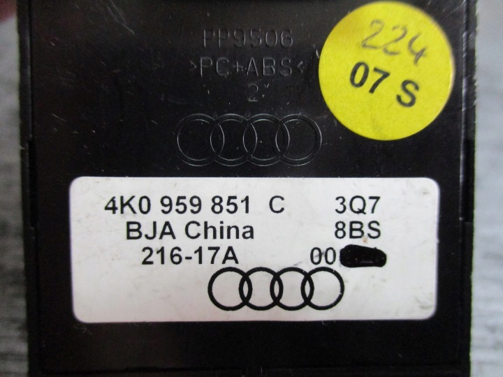 COMMUTATEUR COMMUTATEUR VITRE AUDI A7 ETRON 4K0959851C