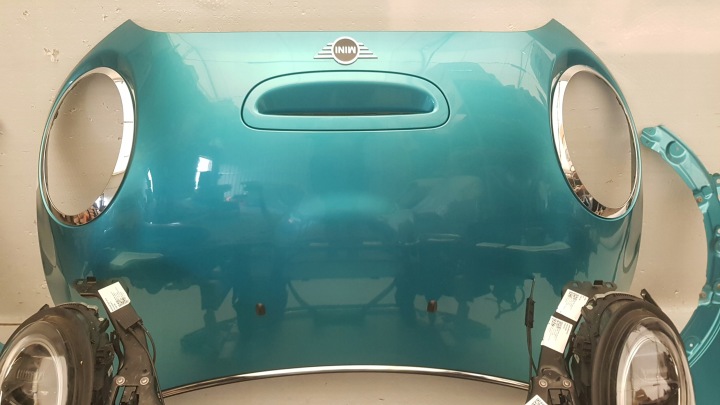 CAPOT PARE-CHOCS COURROIE PHARES AILE MINI COOPER AVEC F55 F56 F57 LCI LIFT C2E