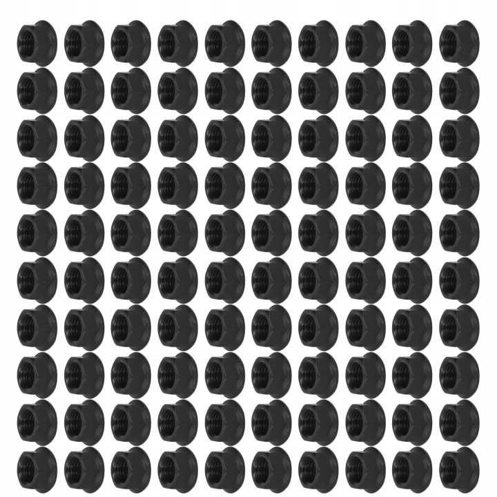100 PCS VIS SZESCIOKATNEJ AVEC ACIER WEGLOWEJ M10 1.25 VERS GENERATORA ESSENCE 168F 170 188