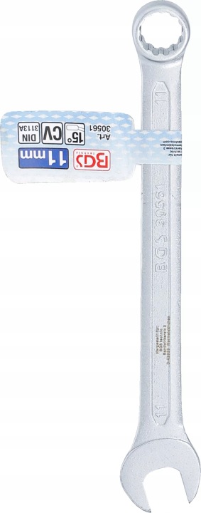 CLÉ PLASKO-OCZKOWY 11 MM OPAQUE CHROME BGS 30561
