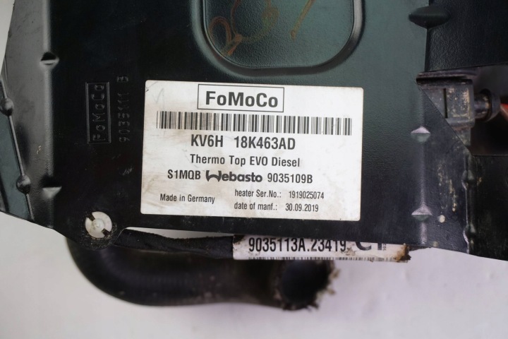 CHAUFFAGE DE STATIONNEMENT WEBASTO FORD TRANSIT CONNECT KV6H18K463AD 9035109B