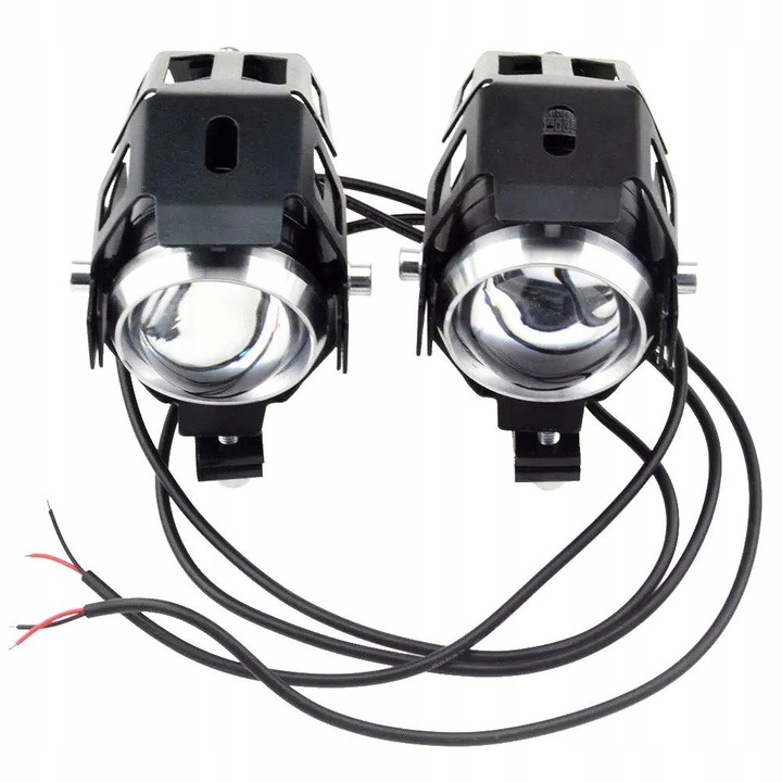 2X HALOGENAS LED ŽIBINTAS REFLEKTORIUS QUAD U5 JUNGIKLIS nuotrauka 12