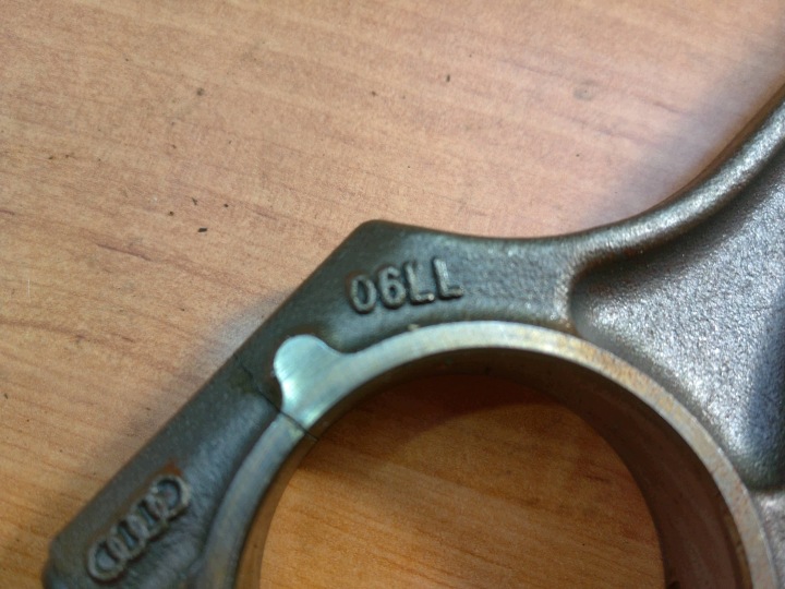 BIELLE 06LL AUDI A3 Q2 Q3 VW SEAT SKODA 2.0 TFSI TSI CJX CZP CZPC 23MM