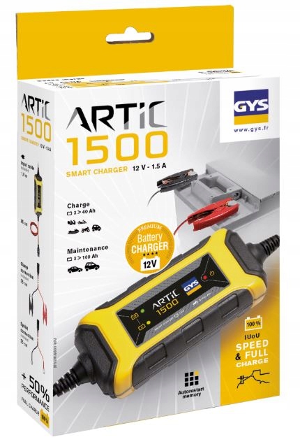 GYS 029576 CHARGEUR VERS AKUMULATOROW 12 V ARTIC