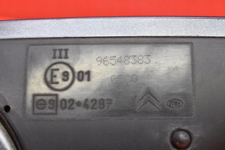 RÉTROVISEUR DROIT COULEUR GRISE 96548383 EUROPE CITROEN C4 C 4 1 I 04-08 6+2 GOUPILLE